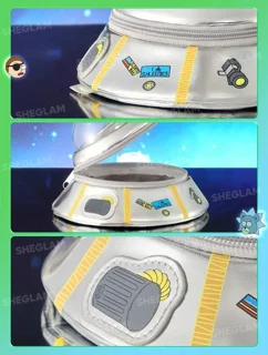 کیف آرایشی ریک اند مورتی شیگلم مدل Space Adventure