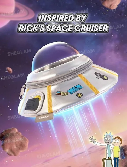 کیف آرایشی ریک اند مورتی شیگلم مدل Space Adventure