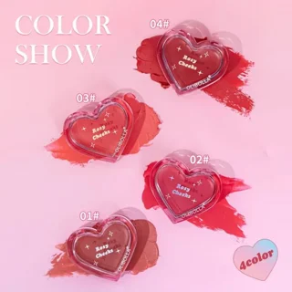 رژ گونه اولیبولا مدل قلبی شماره 4