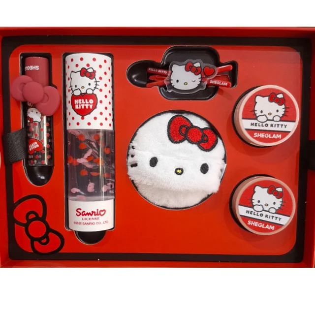 پک آرایشی مینی هلو کیتی شیگلم Sheglam Hello Kitty Mini Collection