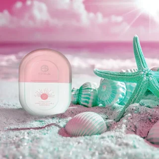 ضد آفتاب ضد لک صورتی استلین spf50 حجم 50 گرمی