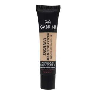 کرم پودر مایع SPF 15 گابرینی مدل Derma شماره 101