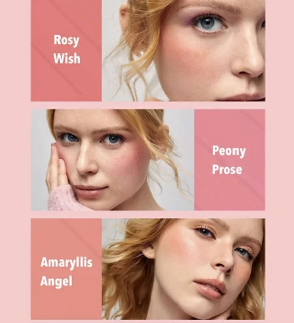 پالت رژ گونه 6 رنگ شیگلم مدل Foloral Flush مدل FLORAL