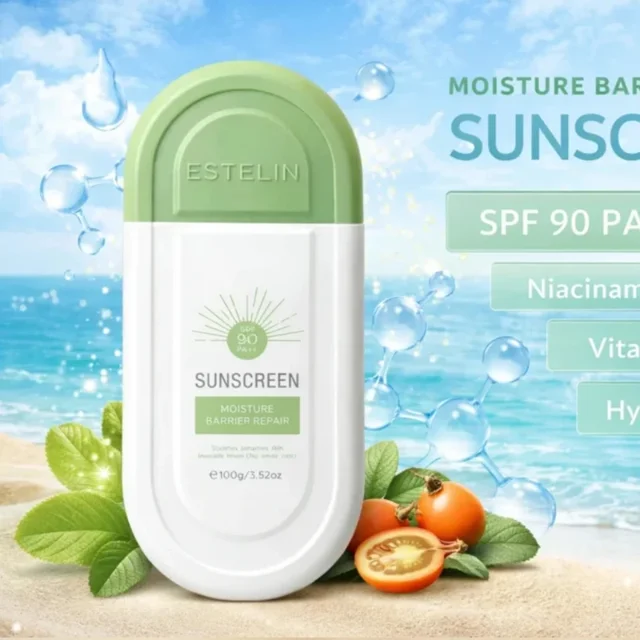 ضد آفتاب استلین SPF 90 بی رنگ ۱۰۰ گرمی