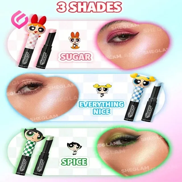 پک آرایشی پاورپاف گرل شیگلم Sheglam The Powerpuff Girls