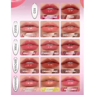 لیپ گلاس ضد آب شیگلم مدل Glass Lock Air Gloss رنگ Sepia Kiss