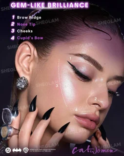 ست کلکسیونی لوازم آرایشی شیگلم مدل زن گربه ای CATWOMAN
