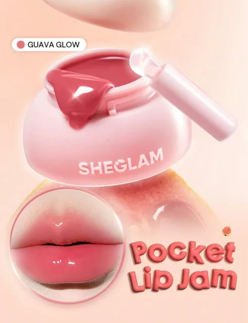 مربای لب شیگلم رنگ Guava Glow