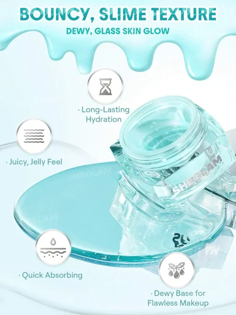 ژل پرایمر آبرسان 24 ساعته شیگلم Sheglam Hydroslime