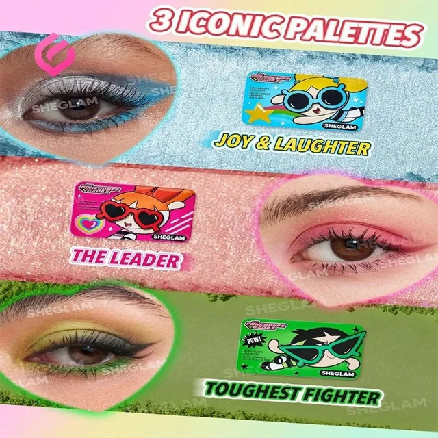 پک آرایشی پاورپاف گرل شیگلم Sheglam The Powerpuff Girls