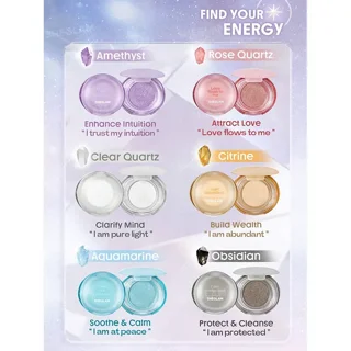 پک آرایشی شیگلم مدل Crystal Intentions