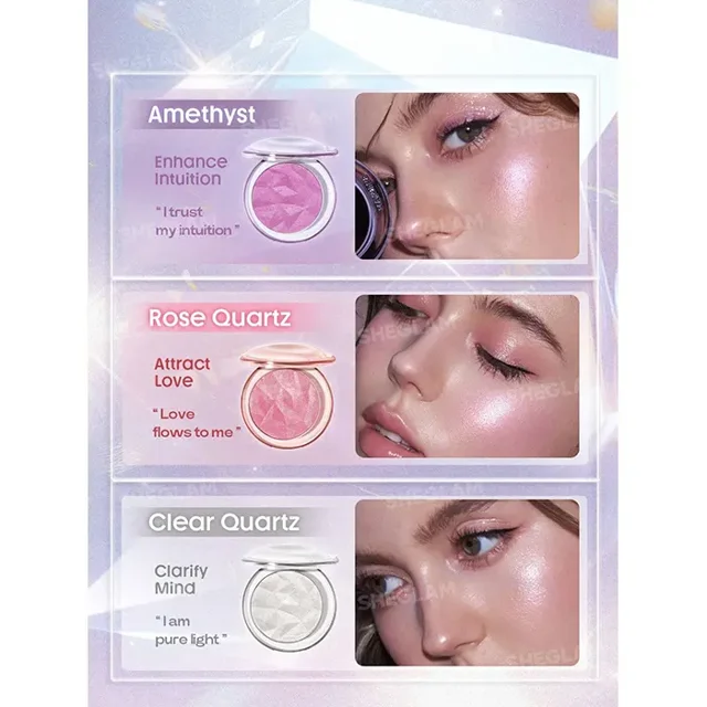 پک آرایشی شیگلم مدل Crystal Intentions