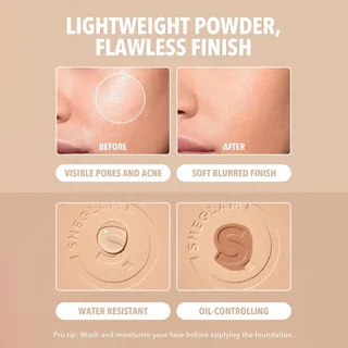 پنکیک کرم پودری شیگلم رنگ Chantilly