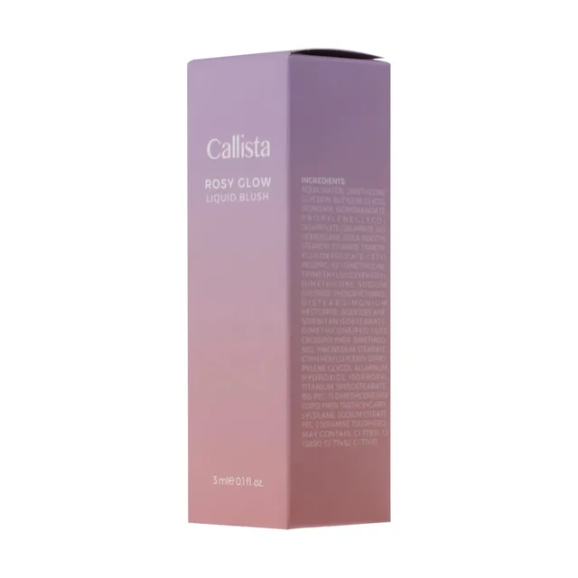 رژگونه مایع کالیستا مدل Rosy Glow شماره 20