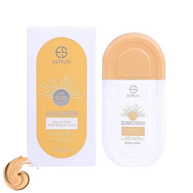 ضد آفتاب استیلن SPF 100 رنگی ۱۰۰ گرمی