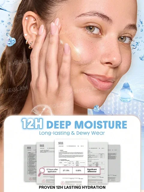 کرم ضد آفتاب شیگلم مدل Dew & Done skin tint با SPF 20 رنگ Nude