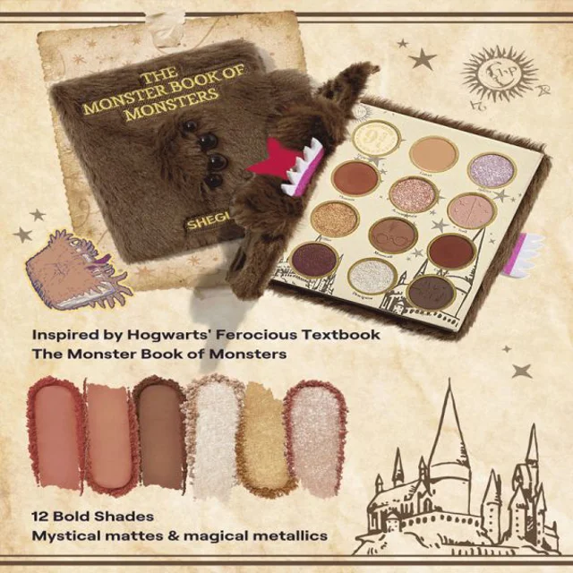 پک آرایشی هری پاتر هاگوارتز شیگلم Sheglam Hogwarts Chool Of Witchcraft And Wizardry