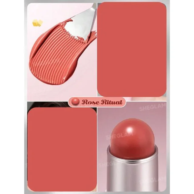 رژگونه استیکی شیگلم رنگ Rose Ritual