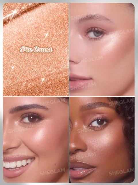 هایلایتر استیکی شیگلم مدل Buttery Bling رنگ Pie Crust