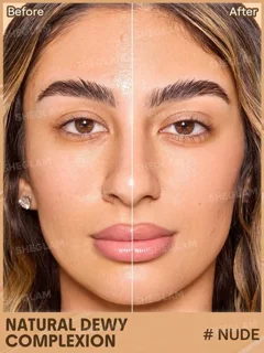 کرم ضد آفتاب شیگلم مدل Dew & Done skin tint با SPF 20 رنگ Nude