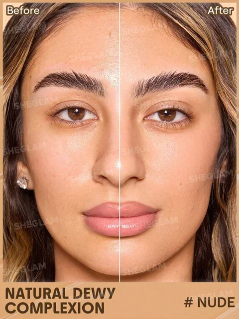 کرم ضد آفتاب شیگلم مدل Dew & Done skin tint با SPF 20 رنگ Nude