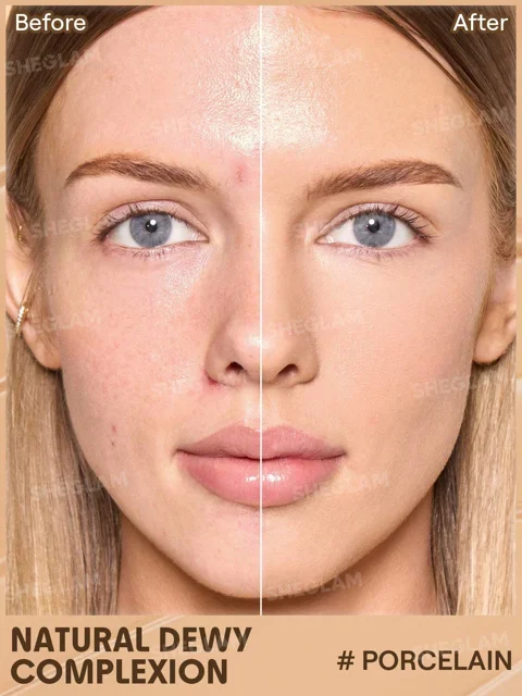 کرم ضد آفتاب رنگی شیگلم مدل Dew & Done Skin با SPF 20 رنگ Porcelain