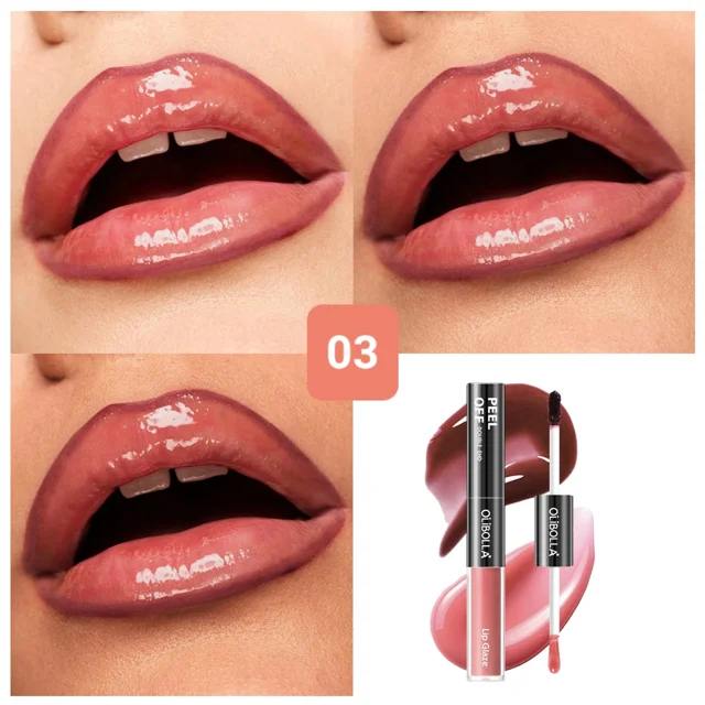 پیل اف و لیپ گلاس دو طرفه اولیبولا کد 03