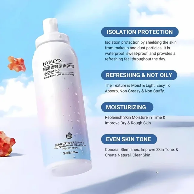اسپری ضد آفتاب و روشن کننده HYMEY’S مدل Hydrating