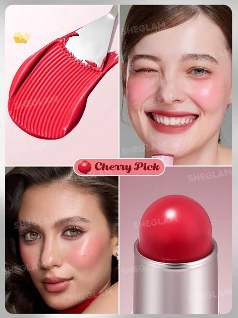 رژگونه استیکی شیگلم مدل BUTTERY BLISS رنگ CHERRY PICK